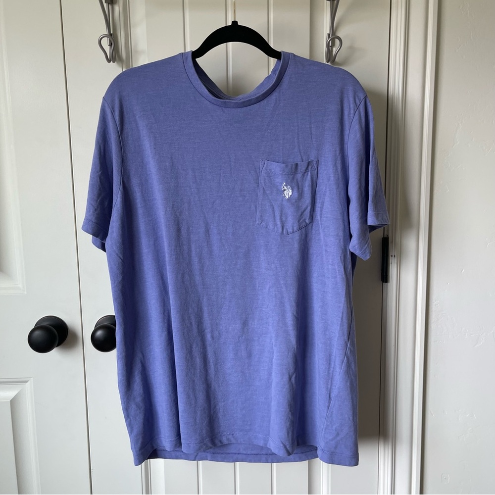 U.S. Polo Assn. Purple Short Sleeve Shirt